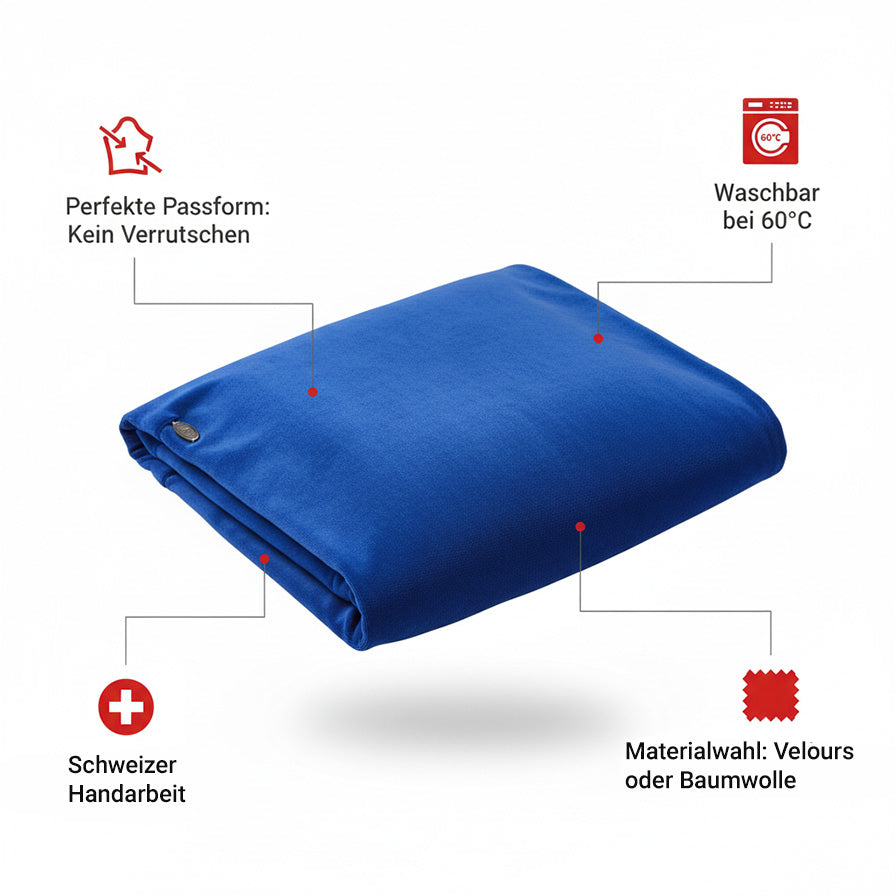 elsa Knierolle Kissenbezug Velours