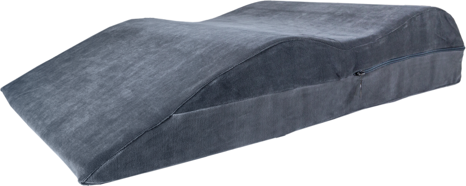 Cuscino con vena Elsa con fodera in velluto