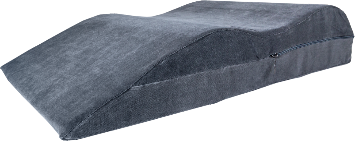 Cuscino con vena Elsa con fodera in velluto