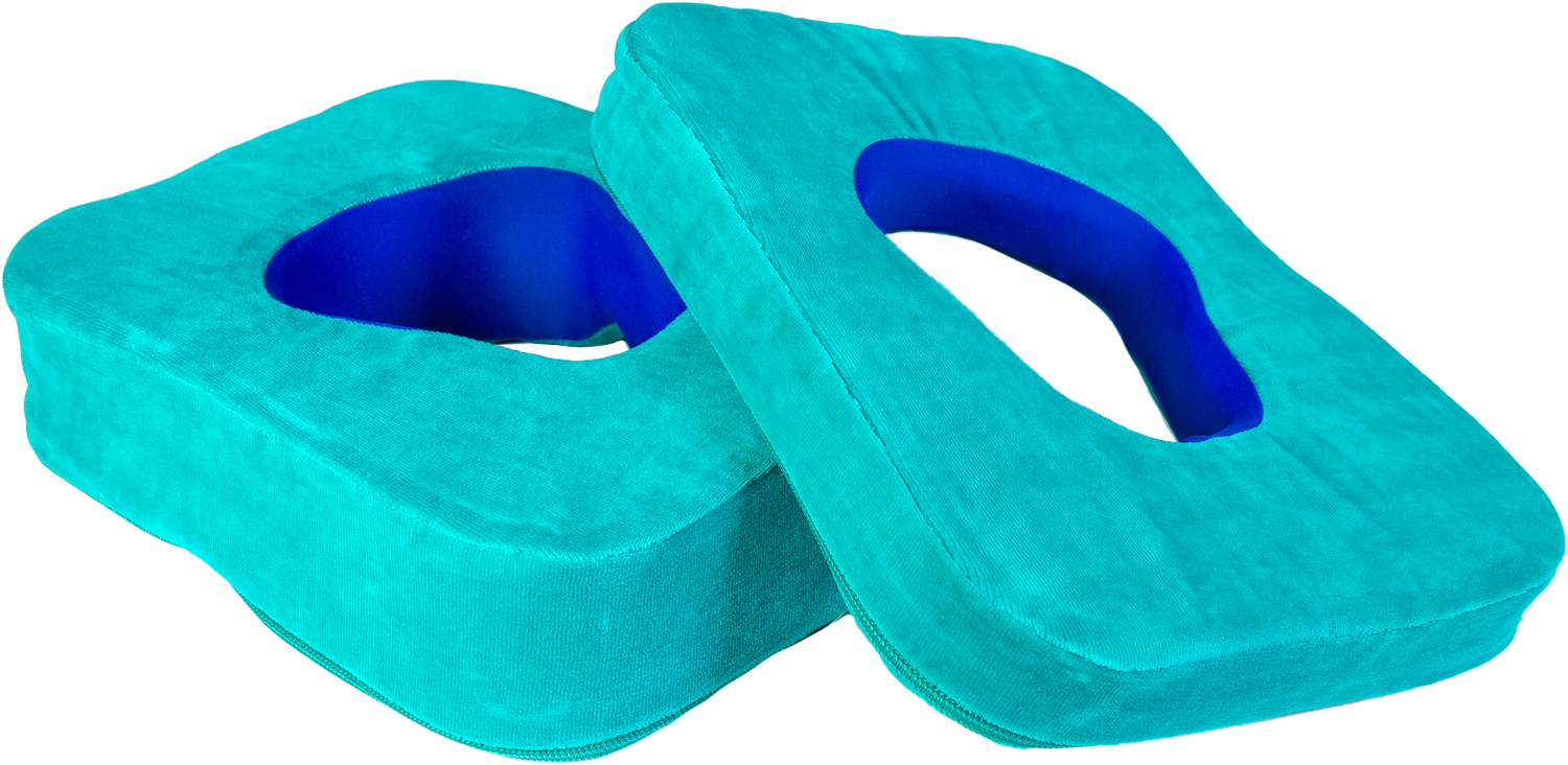 elsa Gesichtsauflagen inklusiv Veloursbezug