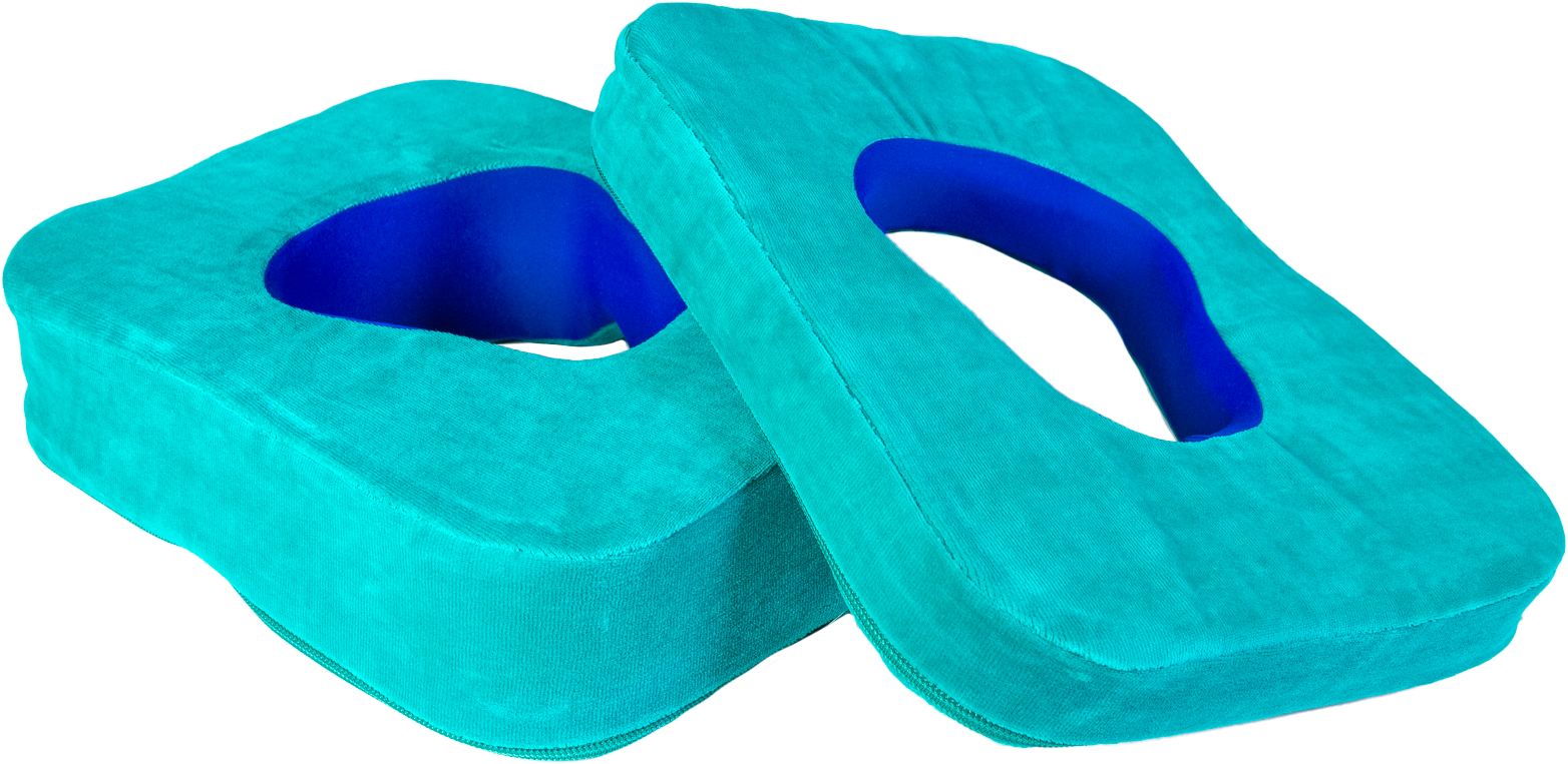 elsa Gesichtsauflagen inklusiv Veloursbezug